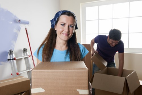 Careful furniture handling during a South Kensington house or flat move