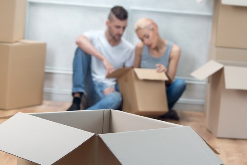 Careful packing and handling for a South Kensington home removal