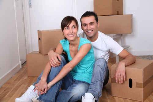Commercial removals service for offices in South Kensington