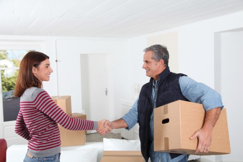 Careful handling during a central London flat relocation