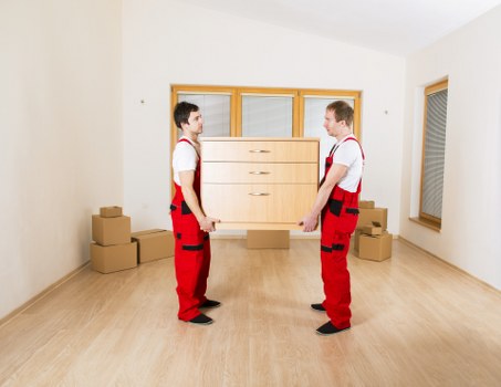 Professional moving truck planning for South Kensington property access